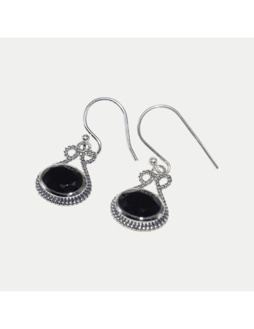 Boucle d'oreille Rahel Onyx