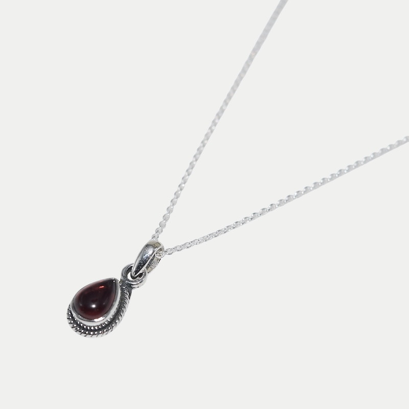 Collier Théa Grenat