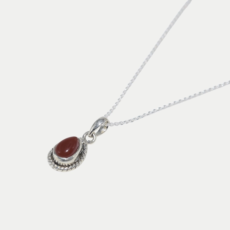 Collier Théa Onyx Rouge