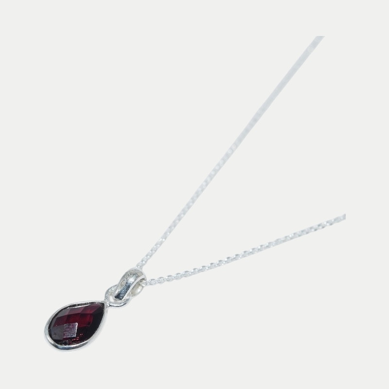 Collier Iris Grenat