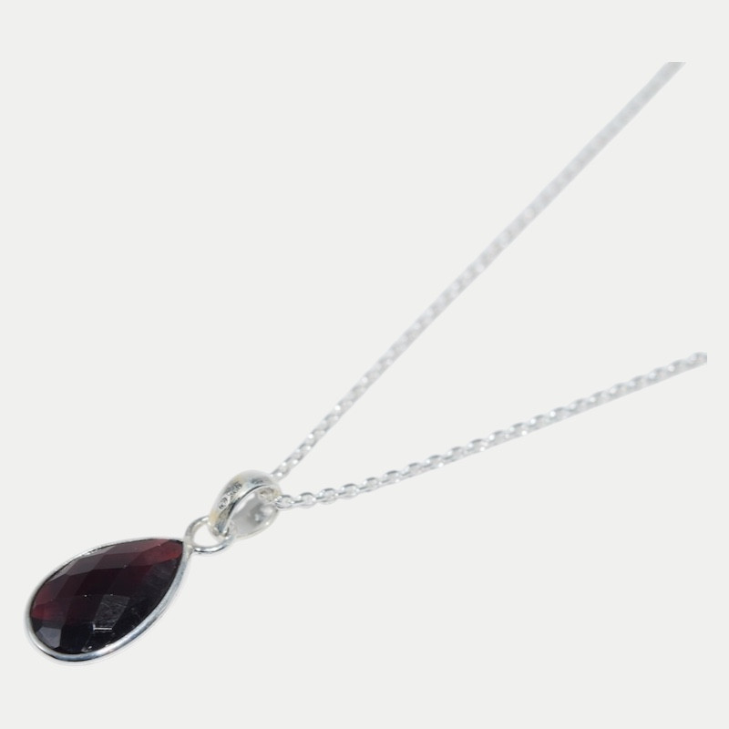 Collier Jade Grenat
