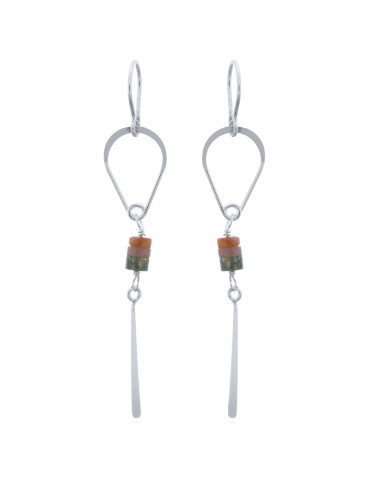 Boucles d'oreilles Lani Agate