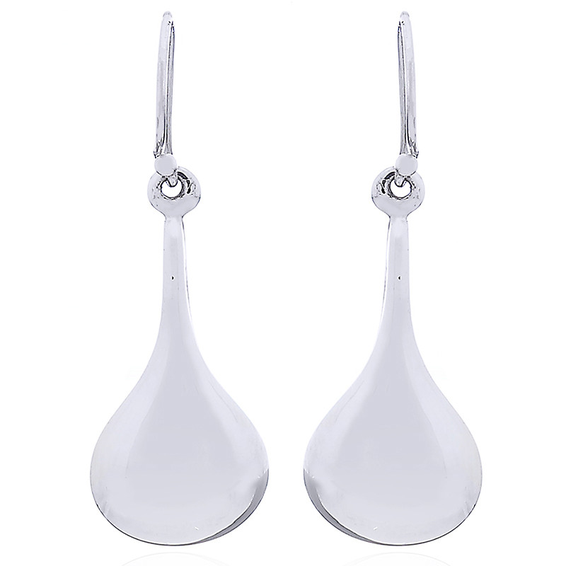 Boucles d'oreilles toute argent