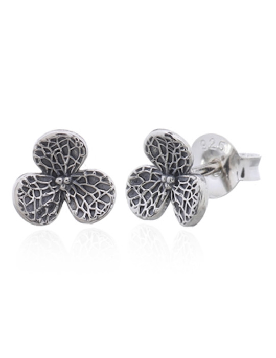 Boucles d'oreilles toute argent