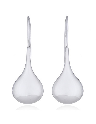 Boucles d'oreilles toute argent