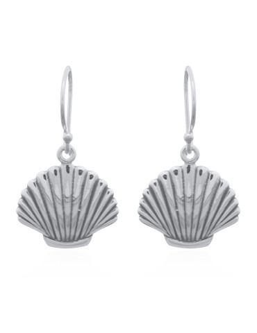 Boucles d'oreilles toute argent