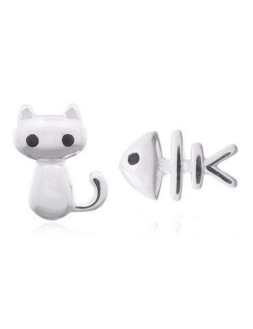 Boucles d'oreilles toute argent