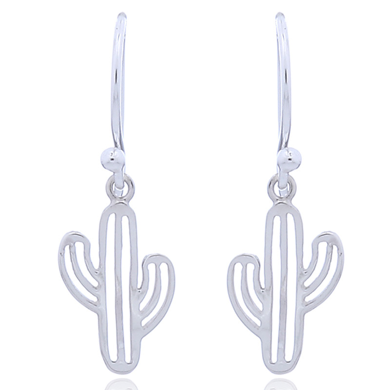 Boucles d'oreilles toute argent