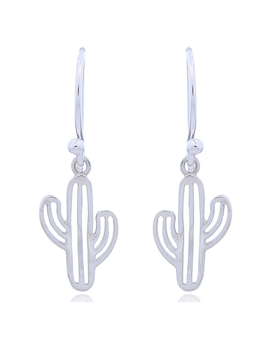 Boucles d'oreilles toute argent