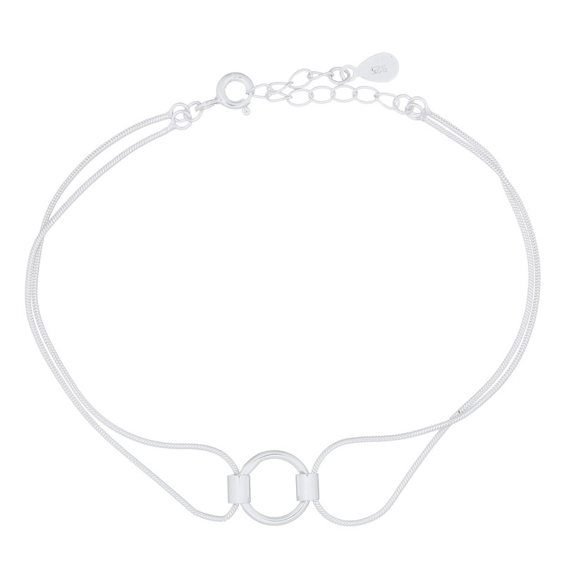 Bracelet toute argent