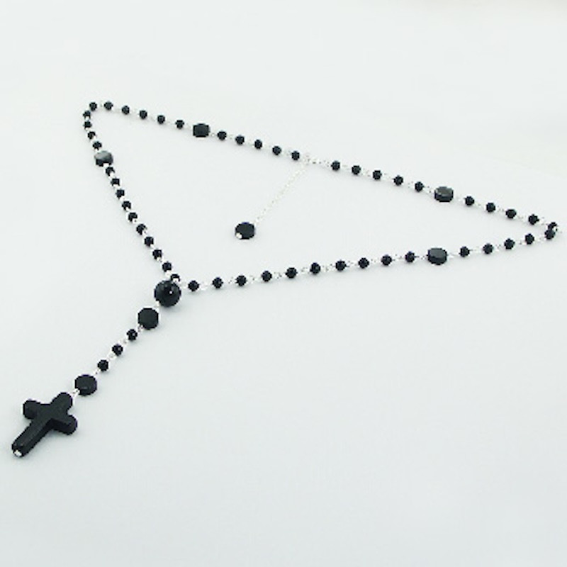 Colliers chapelet Onyx