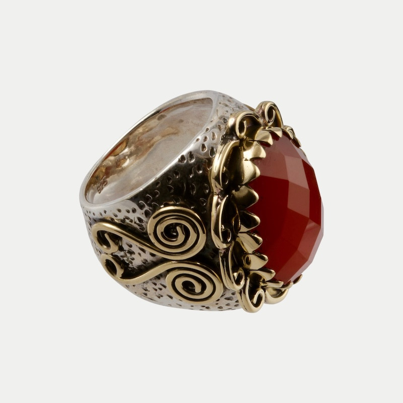 Bague Gloria Onyx rouge