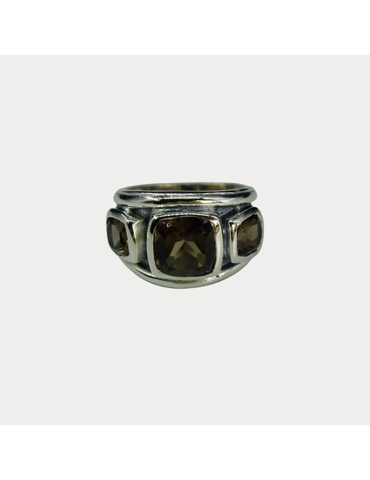 Bague Juanda Quartz fumé