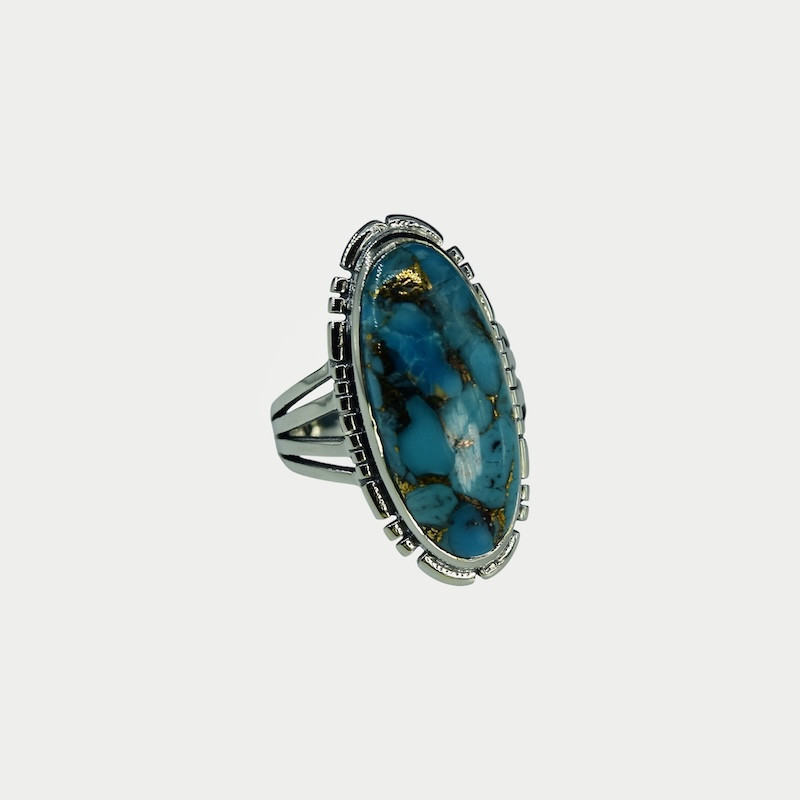Bague Indica Turquoise cooper