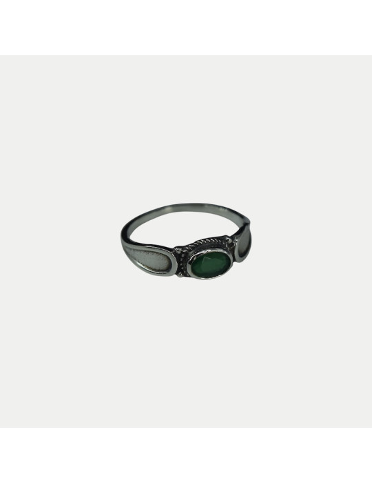 Bague Serenity Onyx Vert