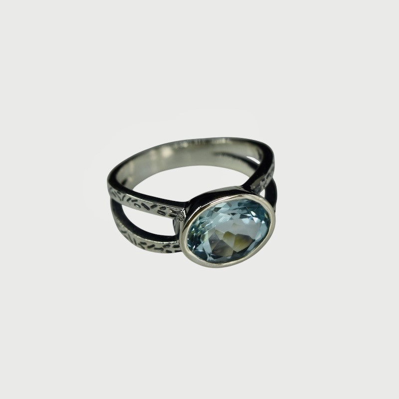 Bague Liani Topaz Bleu