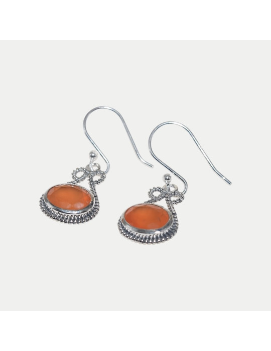 Boucle d'oreille Rahel Cornaline