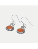 Boucle d'oreille Safia Saphir indien