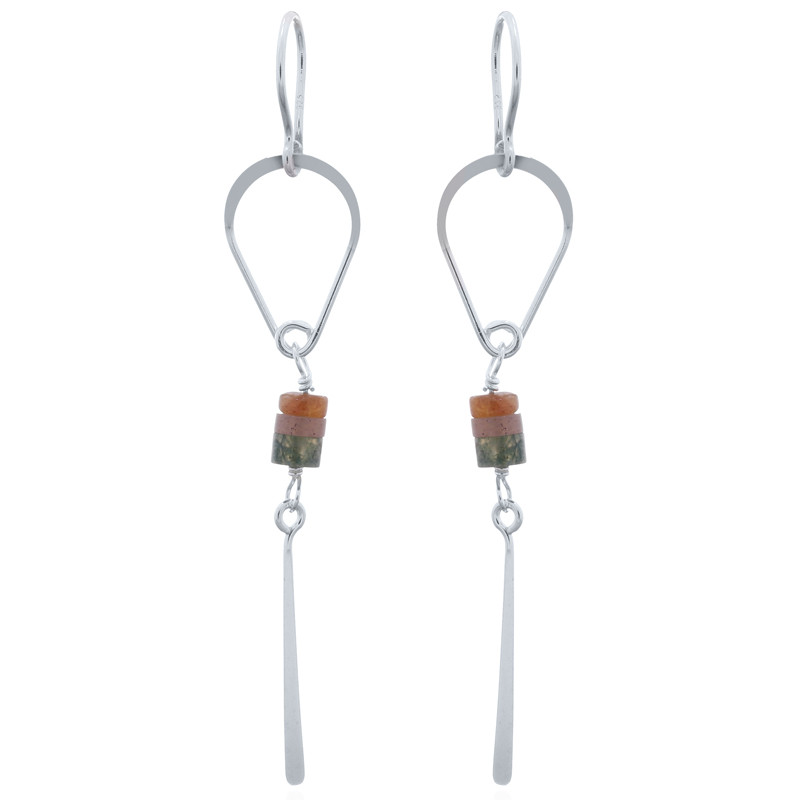 Boucles d'oreilles Lani Agate