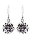 Boucles d'oreilles toute argent
