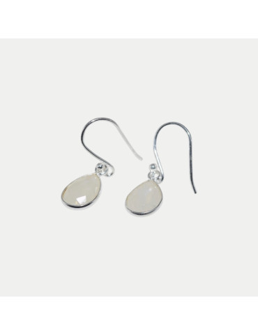 Boucle d'oreille Iris Pierre de Lune