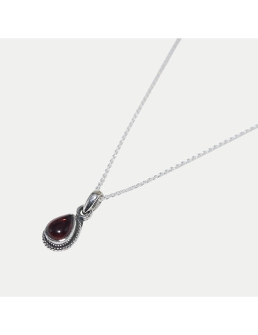 Collier Théa Grenat
