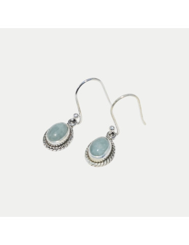 Boucle d'oreille Léa Amazonite