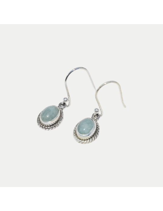 Boucle d'oreille Léa Amazonite