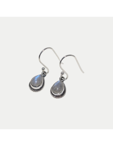 Boucle d'oreille Théa Pierre de Lune