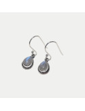 Boucle d'oreille Théa Turquoise cooper
