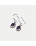 Boucle d'oreille Léa Amazonite
