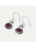 Boucle d'oreille Alohi Améthyste