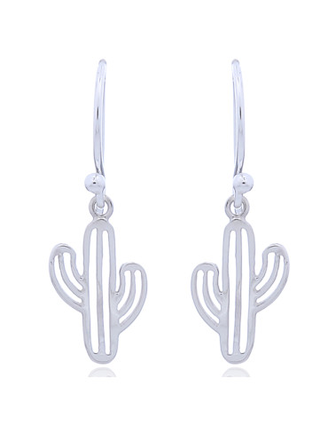 Boucles d'oreilles toute argent