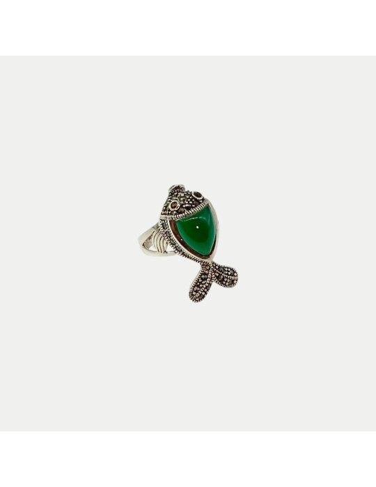 Bague Onyx Verte
