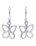 Boucles d'oreilles toute argent
