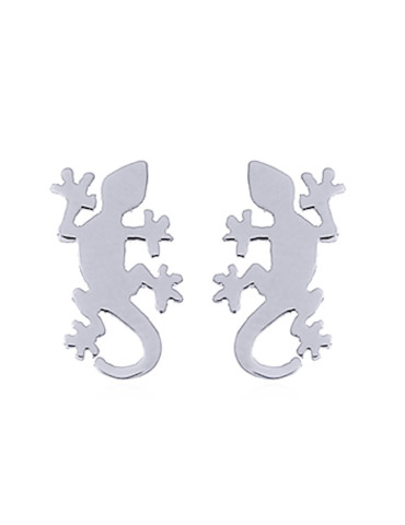 Boucles d'oreilles toute argent