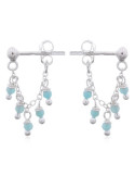 Boucles d'oreille Onyx