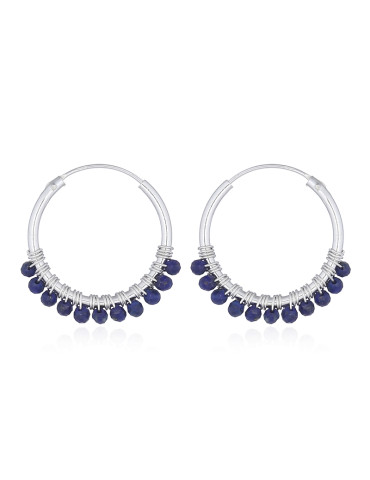 Boucles d'oreilles Yuli Lapis Lazuli