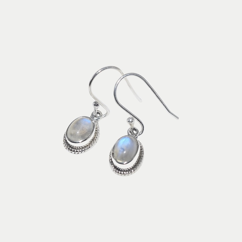 Boucle d'oreille Léa Pierre de Lune