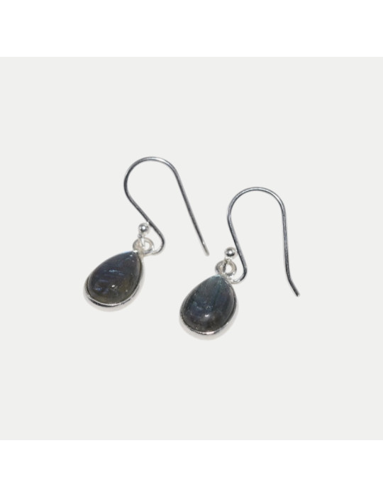 Boucle d'oreille Iris Labradorite