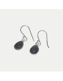 Boucle d'oreille Iris Pierre de Lune