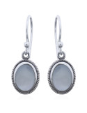 Boucles d'oreilles Perle blanche
