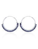 Boucles d'oreilles Yuliana Multi pierres