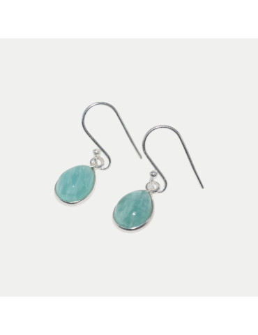 Boucle d'oreille Iris Amazonite