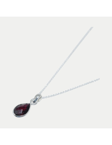 Collier Iris Grenat