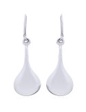 Boucles d'oreilles toute argent