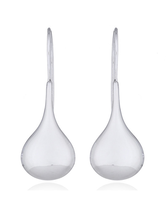 Boucles d'oreilles toute argent
