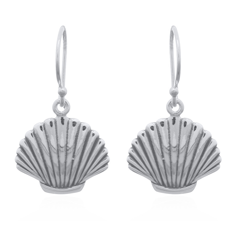 Boucles d'oreilles toute argent