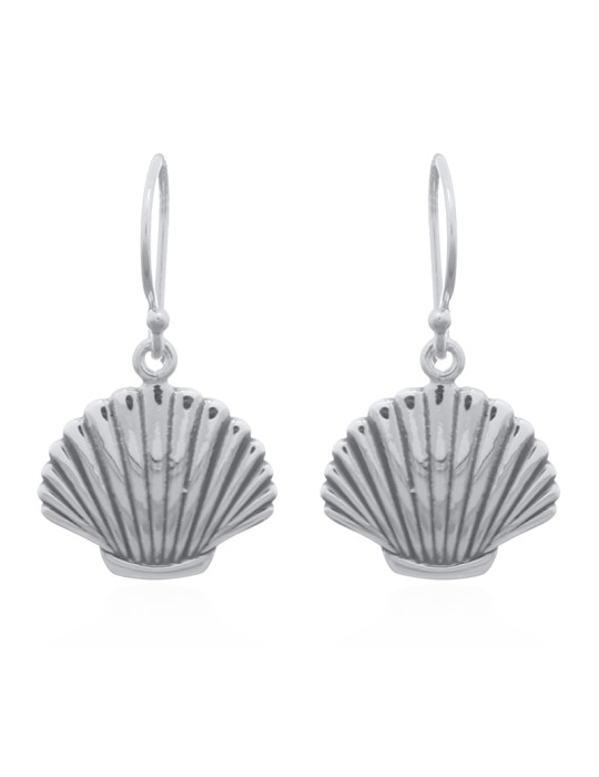 Boucles d'oreilles toute argent