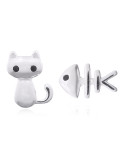 Boucles d'oreilles toute argent